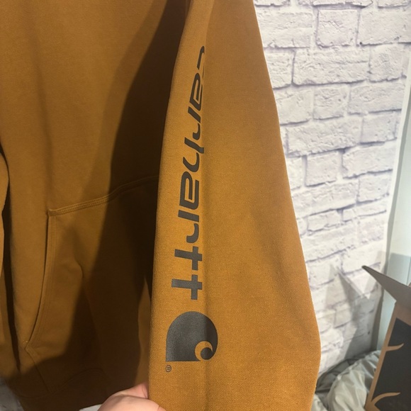 Carhartt Men's Brown Hoodie Sweater - Picture 5 of 5